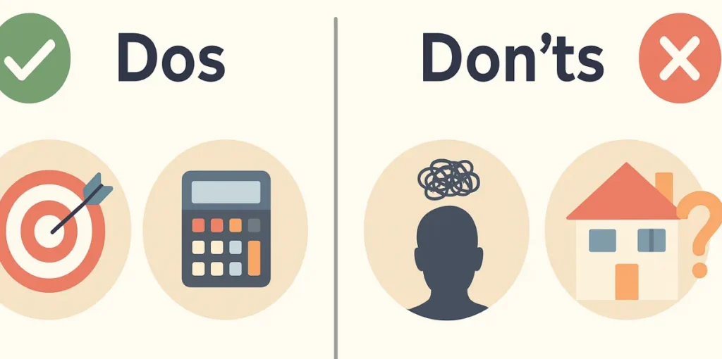 How do you decide on your property investment goals?