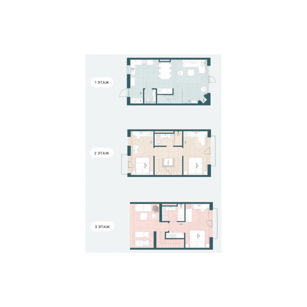 3-storey townhouse in