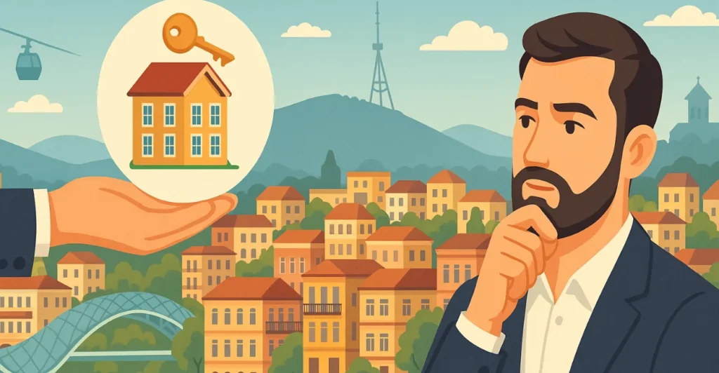 Langfristige Vermietung in Tiflis: eine profitable Strategie für einen Investor