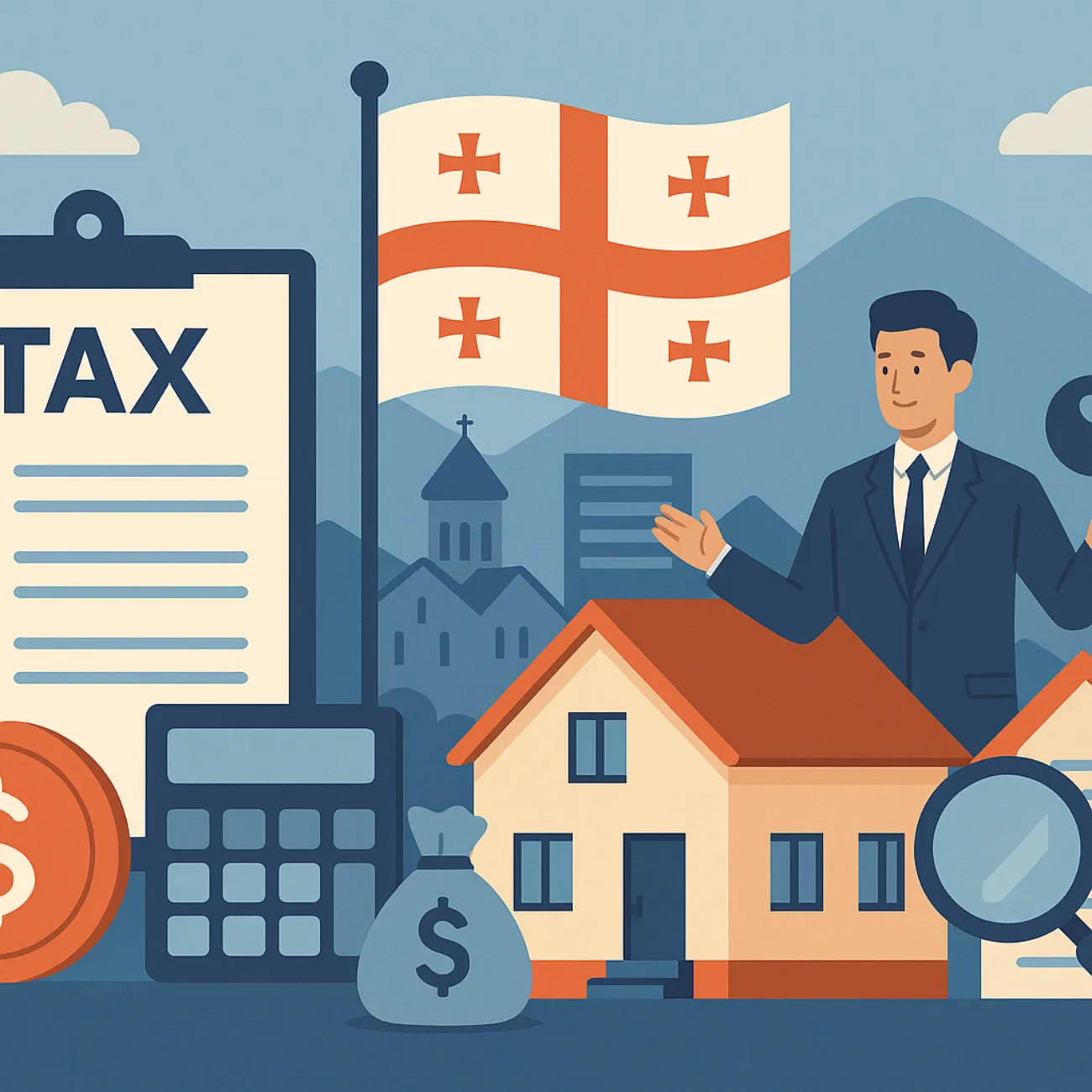 Taxes and fees when buying and owning property in Georgia