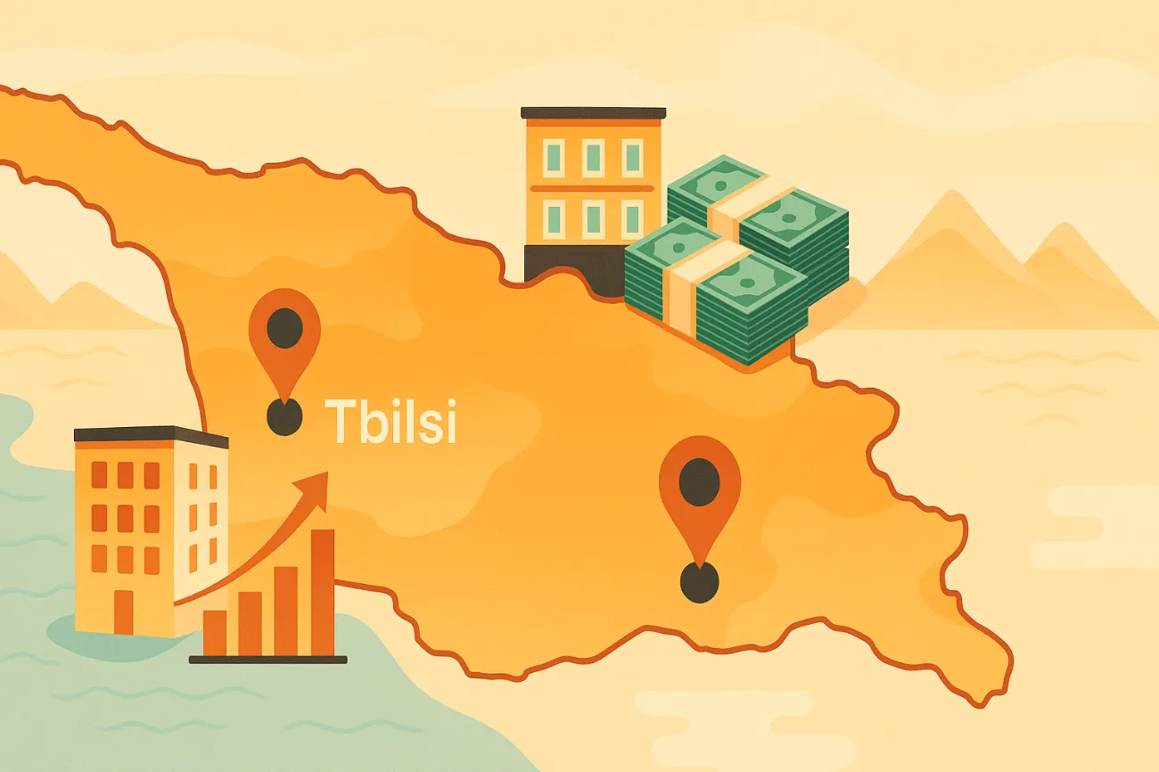 Где в Грузии самые высокие доходы от аренды — аналитика по регионам