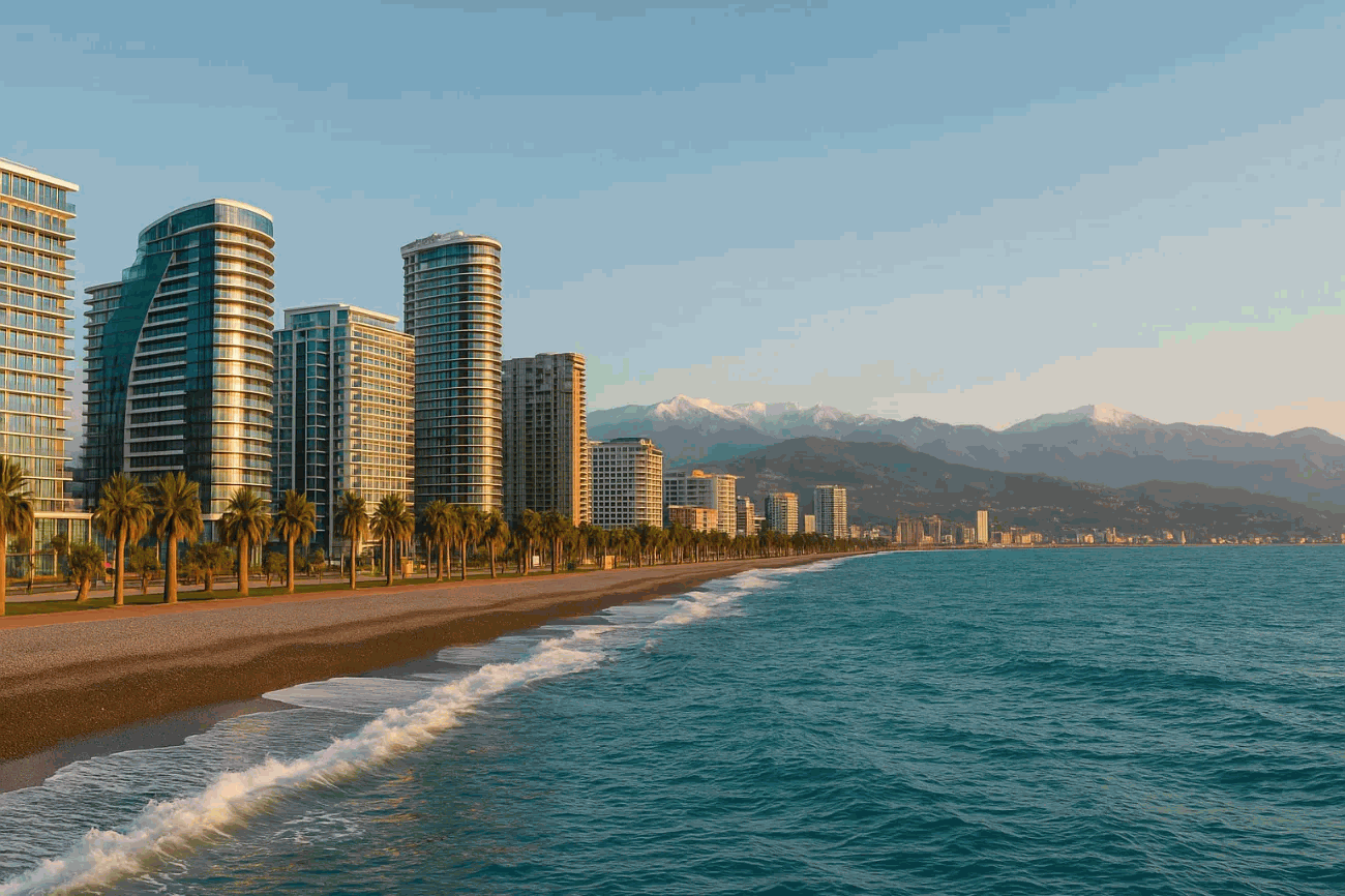 Nemovitosti u moře v Gruzii: výhody a nevýhody