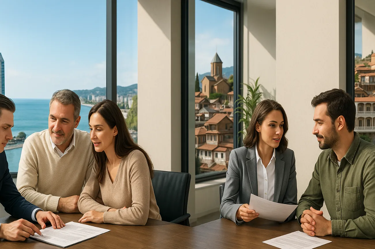 Georgia'da bir acente aracılığıyla mülk satın almak: artıları ve eksileri