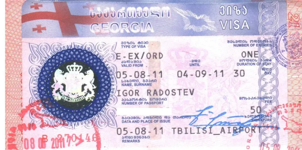 Vizeler, oturma izinleri ve Gürcistan vatandaşlığı