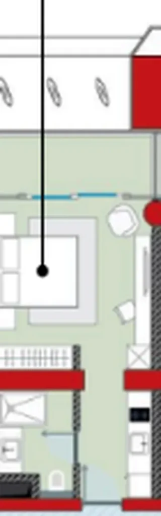 סטודיו במרכז 34.70 מ"ר ב