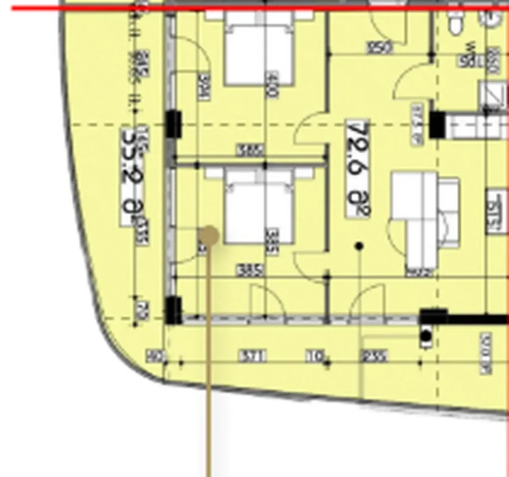 Эксклюзивный пентхаус с панорамной террасой 104.30 м² в