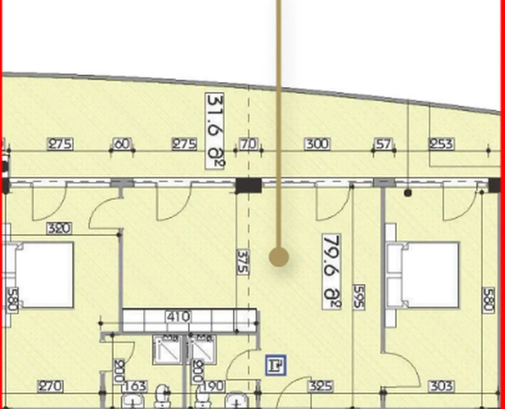 Výjimečný penthouse se 2 ložnicemi o rozloze 111,20 m² v