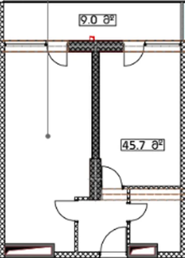 Przestronny i jasny apartament o powierzchni 57,00 m² w