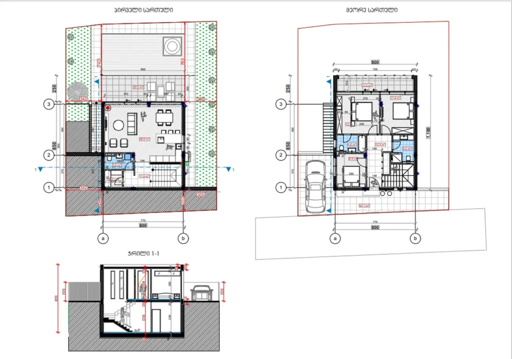 Ampio terreno con vista mare m² in
