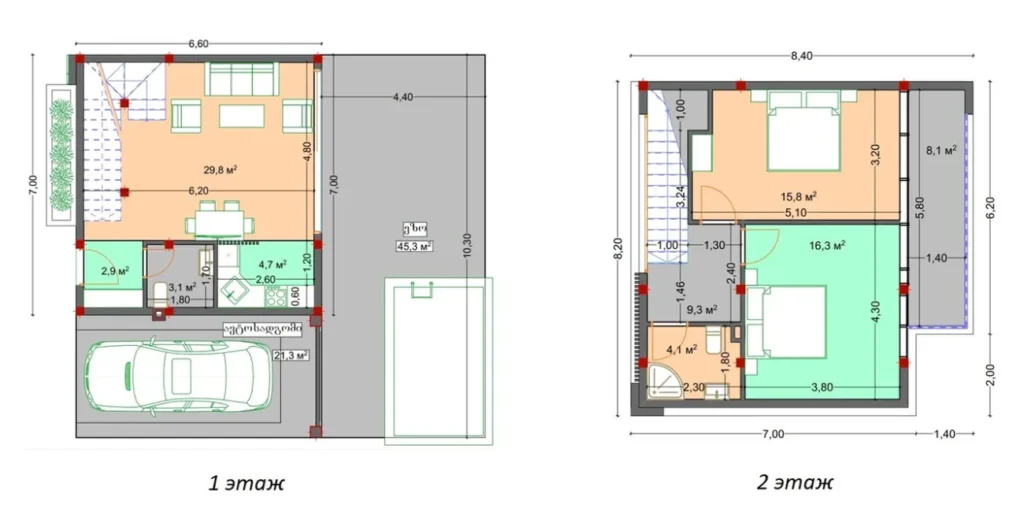 Accogliente villa con piscina 108 m² a