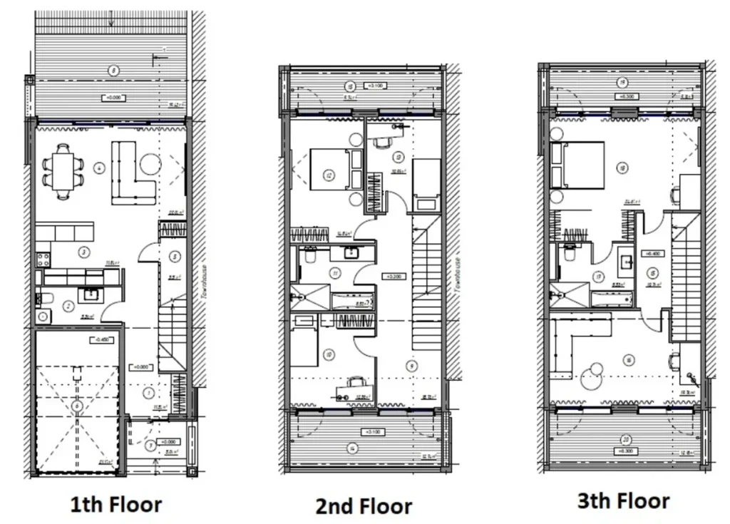 Amplia casa adosada de 176,67 m² en