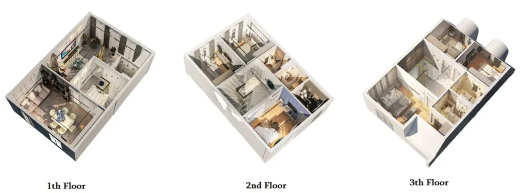 Amplio adosado de 6 dormitorios de 195 m² en