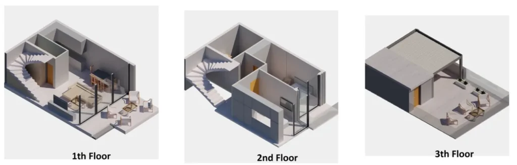 Casa adosada independiente junto al río 159,31 m² en