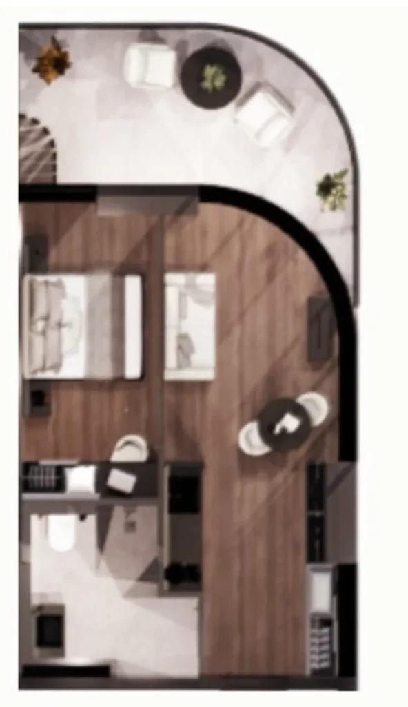 Spaziosa camera da letto con ristrutturazione in riva al mare 52,2 mq. in