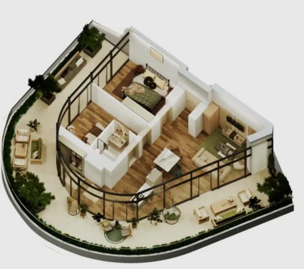 Accogliente camera da letto con ristrutturazione in riva al mare 59 m² in