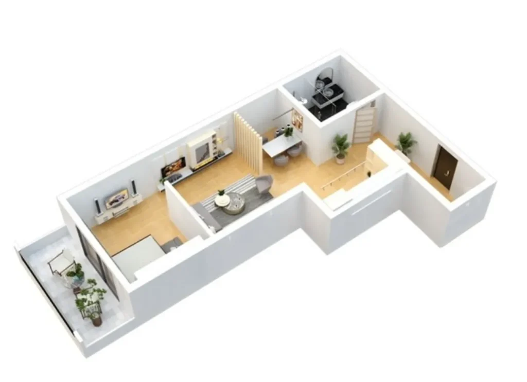 Уютная студия в сердце Старого Батуми 40.8 м² в