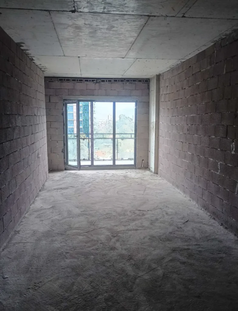 Лаконічна студія під ваш дизайн 35 м² в