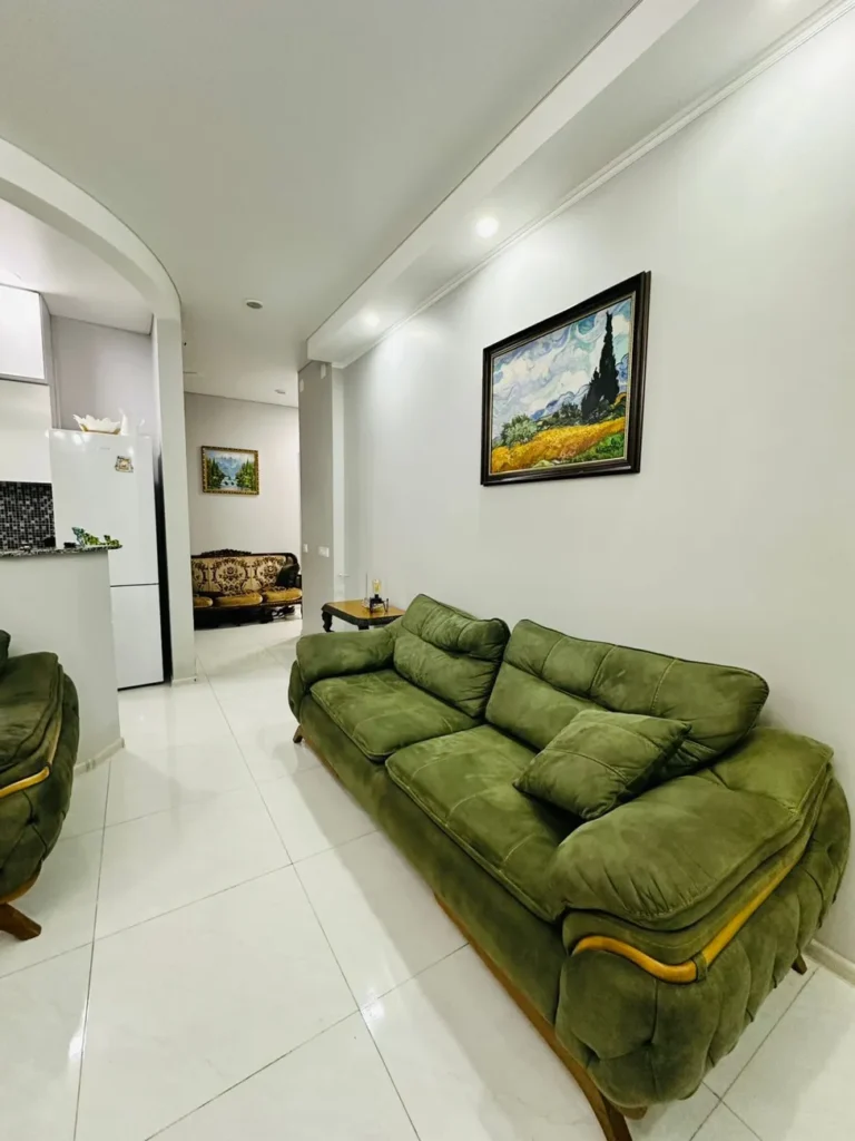 Two-room flat for a family of 102 m² on