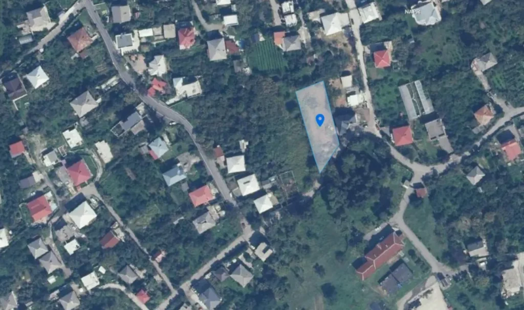 Plot of land for personal use 1344 m² in