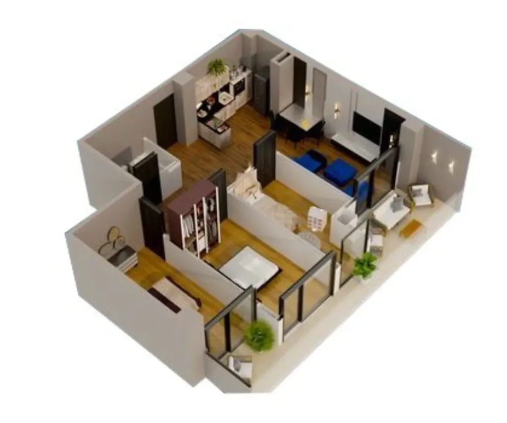 Przestronne mieszkanie dla rodziny o powierzchni 78,84 m² w