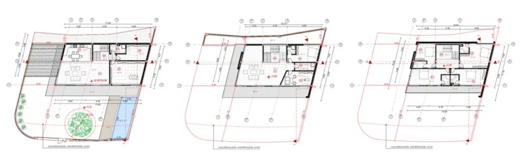 463,3 m²'lik havuzlu lüks villa,