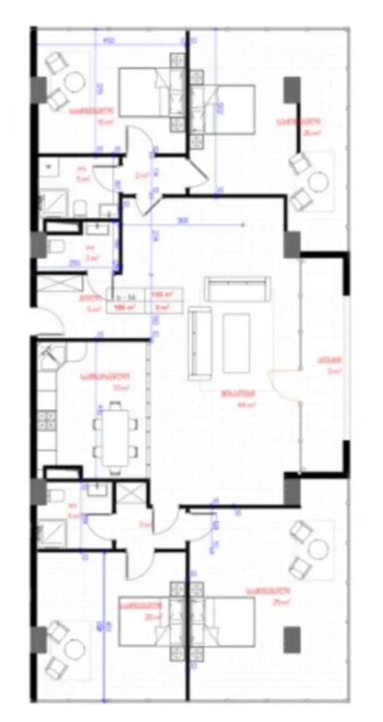 Lussuoso bilocale di 142 m² a