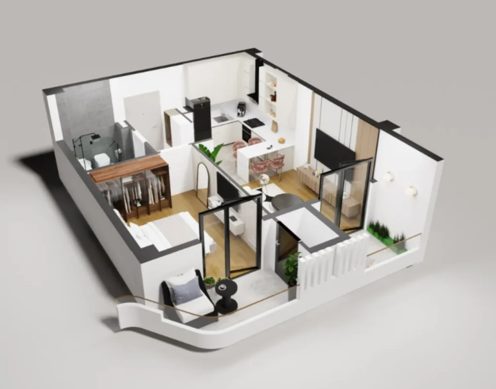 Spazioso appartamento di 3 locali di 114 m² a