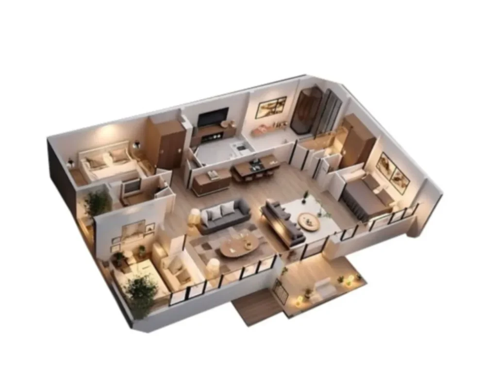 Компактная двушка в тихом районе 45 м² в